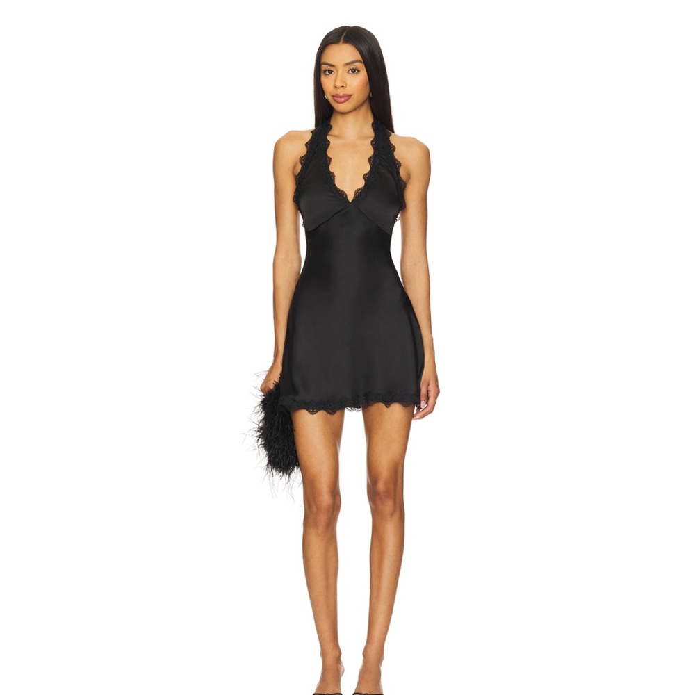 Lioness Stars Align Mini Dress - Onyx